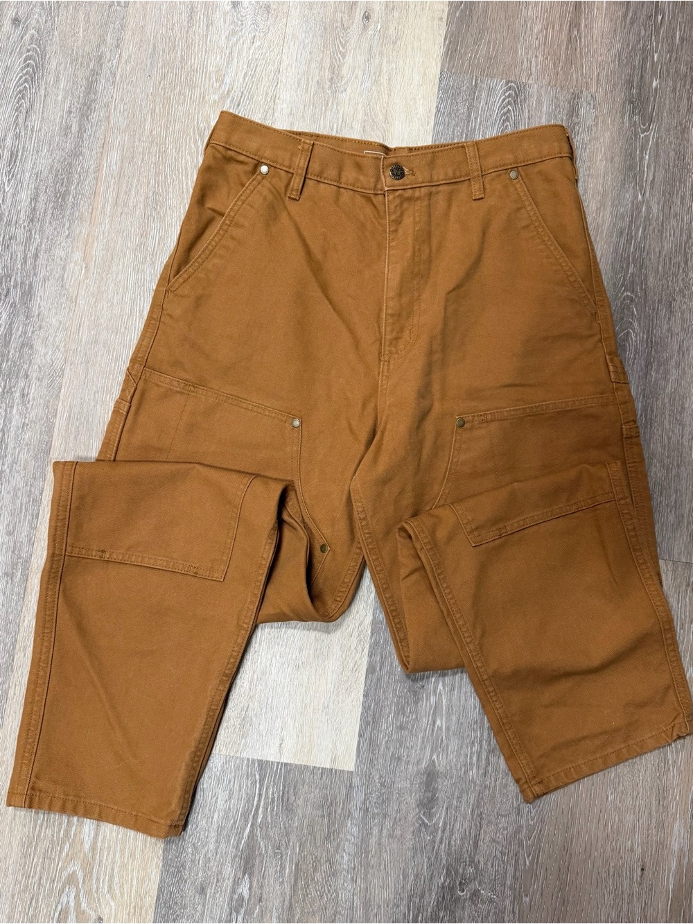 Carhartt Women’s High-Rise Duck Double-Front Utility Work canvas  Pant Sz 8
